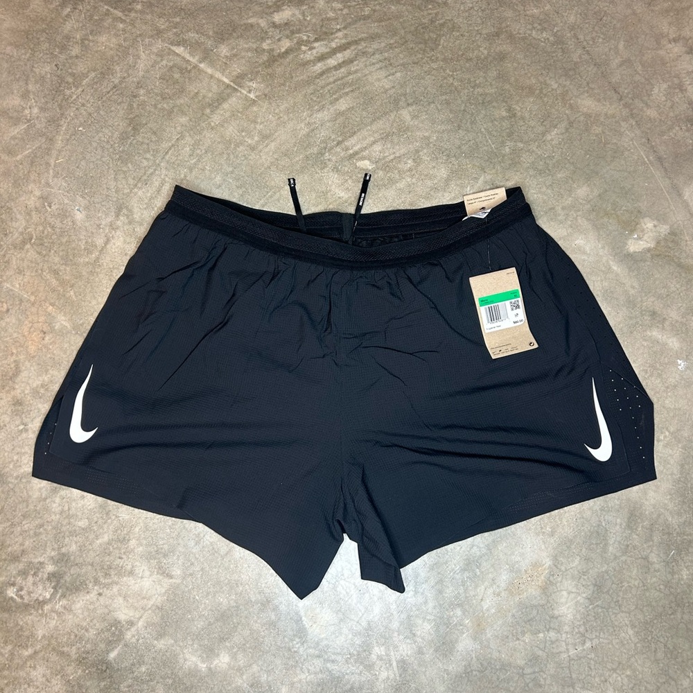 Nike Dri-FIT Aeroswift 4” Running Shorts Black Men’s Size XL NWT SHIPS NOW!